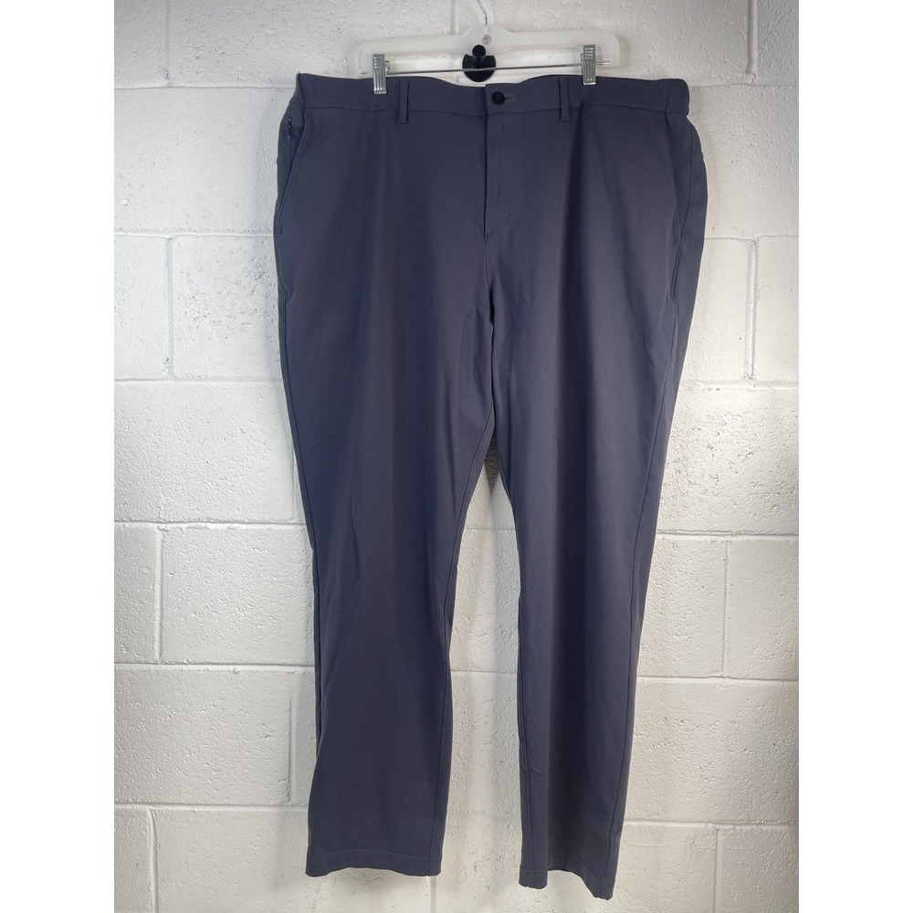 Public Rec Gamechanger Pants Mens 44x30 Slate Blue Performance Stretch Golf